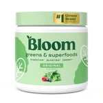 Bloom Nutrition Super Greens Powder Smoothie & Juice Mix - Probiotics for Digestive Health & Bloating Relief for Women, Enzymes with Superfood Spirulina & Chlorella for Gut Health (Original)