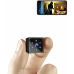 Forehill - Camera Espion, 1080P Mini Caméra de Surveillance sans Fil avec Enregistrement Camera Surveillance WiFi Batteries Longues Micro Camera