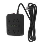 Jatkopistorasia Virtanauha USB PD -liitäntä Useita portteja Outlet Extender US Plug 110?125V