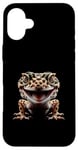 Coque pour iPhone 16 Plus Chemise gothique pour reptile - Motif léopard