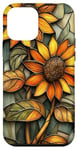 Coque pour iPhone 12 mini Fleur de tournesol