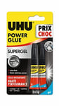 UHU Power glue gel - Colle instantanée ultra rapide et forte ne coule pas san...