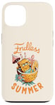 Coque pour iPhone 13 SpongeBob SquarePants Endless Summer Pineapple Drink Logo