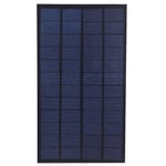 Fockety 12V 7W Polycrystalline Solar Panel Epoxy Solar Panel Charger Battery FST