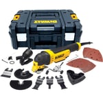 DeWalt DWE315KTL Oscillating Multi Tool in TSTAK 110V/300W with 37 Accessories