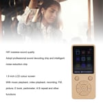 64GB MP3 MP4 Player With BT 5.0 1.8in Screen Portable HiFi Music Player With Spe