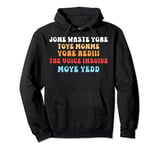 Don't Waste Your Time On Me You're Already The Voice Inside Pullover Hoodie