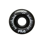 FILA SKATES Roller Wheels Roue pour Patins Unisexe Enfant, Unisexe Enfants, 60751032, Noir, 54mm