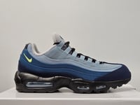 Nike Air Max 95 By You UK 7.5 EUR 42 Blue Navy Volt Black DO7424 900