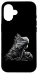 iPhone 16 Cuban Rock Iguana Shirt Gothic Reptile Keeper Pet Owner Art Case