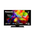 Panasonic TV-48Z80AEZ, Série Z80 48 Pouces 4K Ultra HD OLED Smart TV, 2024, Fire TV, Dolby Vision & Atmos, Mode Jeu Extreme, Controle Vocal Alexa, Airplay, Noir