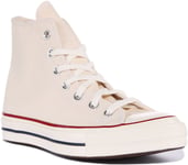 Converse 162053C Chuck 70s Unisex High Top Trainer In Beige UK Size 8 - 12