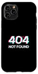 iPhone 11 Pro Programmer IT Developer Coding 404 not found html code Case