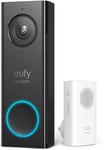 eufy Security Wi-Fi Video Doorbell, 2K Resolution, No Monthly Fees, Local...