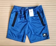 Nike Sportswear Air Max PK Shorts  Mens Size XL Zip Pockets Sport Blue New