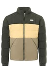 Marmot Herren Ares Jacket, Leichte Daunenjacke, warme Winterjacke, wasserabweisende Steppjacke, winddichte Funktionsjacke, klein packbare Outdoorjacke mit Kapuze, Nori/Light Oak/Vetiver, XXL