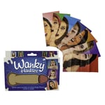 Wanky Hankies Sexy Women Face Print Tissue Paper Funny X-Rated Mens Stag Gift