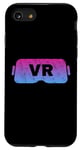 Coque pour iPhone SE (2020) / 7 / 8 Virtual Reality VR Vintage Gamer Video lunettes vidéo