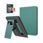 Ayotu Étui pour 6" Kindle 11e Génération 2024/2022 (Modèle: RS23CV/C2V2L3), avec Réveil/Veille Automatique, Housse de Support avec Dragonne et Fente pour Carte, Vert Menthe