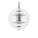 Verpan - VP Globe Brushed Alu Pendant - Pendellamper - Verner Panton - Sølv