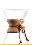 Chemex - Wood Collar & Tie for 6-10 Cup - Träring och lädersnöre