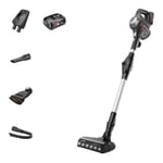 Bosch BCS711GB Unlimited 7 Cordless Stick Vacuum Cleaner with Flex Tube, Auto Detect Mode, Lightweight Design, 1 x Interchangeable 18V Battery, 40 Minutes Run Time, Anthracite