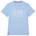 T-shirt Lacoste  T-SHIRT HOMME  REGULAR FIT BLEU CIEL