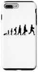 Coque pour iPhone 7 Plus/8 Plus Joueur de rugby Evolution Entraîneur de rugby