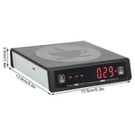 Black Coffee Baking Kitchen Electronic Scale Battery Rechargeable With