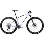 Hardtail MTB Orbea Alma M Elite Digital Lavender Gloss/Carbon Raw Matt 2024