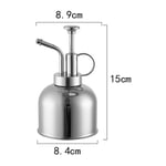 Dolaso - 304 acier inoxydable arrosage de fleurs pot de douche fleur argent Petit jet d'eau pot pulvérisateur