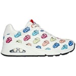 Baskets Skechers  BASKETS  UNO ROLLING STONES BLANC ESTAMPADA