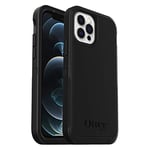 OtterBox Defender XT Case for iPhone 12 / iPhone 12 Pro with MagSafe, Shockproof, Drop proof, Ultra-Rugged, Protective Case, 5x Tested to Military Standard, Black, No Retail Packaging