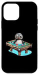 iPhone 12 mini Billiards Penguin Hustler Pool Snooker Playing Pool Games Case