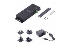 StarTech.com 4P Serial to Ethernet Adapter, IP LAN to RS232 DB9 Converter - enhetsserver - TAA-kompatibel