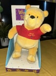 Disney: Winnie The Pooh Plush Soft Toy 13’’ - Trudi - Hand Made Vintage ✅