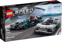 LEGO  SPEED 76909  Mercedes-AMG F1 W12 E Performance et Mercedes-AMG Project One