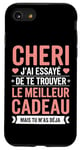 Coque pour iPhone SE (2020) / 7 / 8 Tee Shirt Saint Valentin Cheri Amour Amoureux Couple Humour