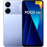 Xiaomi POCO C65, Téléphone mobile 8/256Go violet, Carte SIM non incluse, smartphone Android, Version FR