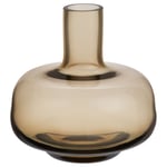 Kosta Boda Kappa Vase Brun, 9,8 cm Brun Glass