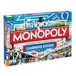 Winning Moves Cambridge Monopoly Board Game, Advance to University of Cambridge, Fitzwilliam Museum or King's College Chapel and trade your way to success, makes a great gift for ages 8 plus