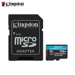 Kingston 128GB Canvas Go Plus Micro SD (SDXC) Card U3, V30, A2, 170MB/s R