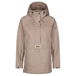 Fjällräven vardag anorak w (dame) - suede brown  - XL - Naturkompaniet