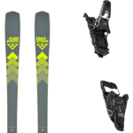 BLACK CROWS Pack ski de randonnée Black Crows Octo Yellow 25 + Fixations Homme Gris / Jaune taille 167 2025