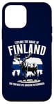 iPhone 12 mini Finland's Beauty Adventure Nature Outfit Moose Scandinavian Case