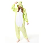 grön groda 1 Styck Pyjamas vuxen Heminredning Par Pyjamas Light green frog L