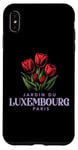 Coque pour iPhone XS Max Luxembourg Garden Paris France Tulipes