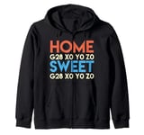 3-D Printer Home Sweet G28 XO YO ZO GCode 3D Prints Zip Hoodie