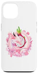 iPhone 13 Dragon Fruit & Pink Dragon Big Bow New Year NYE ART ON BACK Case