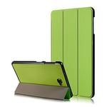 Xuanbeier Coque pour Samsung Galaxy Tab A 10.1 Pouces 2016 SM-T580/T585 (A6) Tablette Housse Étui avec Fonction Support et Réveil/Sommeil,Vert